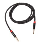 1M 3.5 mm Male to Male 4-Conductor Auxiliary Stereo Aux Cable