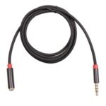 3.5mm Auxiliary Audio Cable 3.5mm Male to Female Stereo Extension Cord Support Mic Function 3696 – 1 Meter