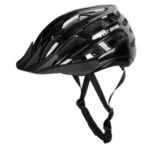 WEST BIKING Bicycle Riding Helmet with Brim – Black / Size: S/M