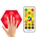 SMATRUL DIY LED Night Light Creative Geometry Assembly Wireless Remote Control Lamp (1 Lamp)
