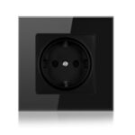 SMATRUL EU Standard Wall Power Socket AC 110~250V 16A Electrical Outlet – Black