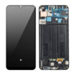OEM LCD Screen and Digitizer Assembly + Frame Replace Part (Without Logo) for Samsung Galaxy A50S SM-A507 – Black