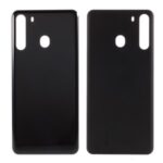 OEM Battery Door Housing Cover without Adhesive Sticker for Samsung Galaxy A21 A215 – Black