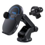 TOPK B05W 15W Smart Wireless Charger Fast Charger Car Phone Holder Stand
