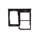 OEM Dual SIM Card + Micro SD Card Tray Holder Repair Part for Samsung Galaxy A41 A415 – Black
