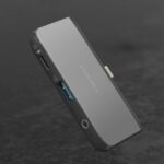 MOMAX 4-in-1 Multi-function Converter Type-C Male HUB Expander