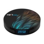 HK1MAX Round Shape Android 9.0 RK3328 Quad Core TV Box Dual Band WiFi Media Player 2+16G – EU Plug