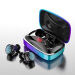 X29 TWS Power Digital Display In-ear Stereo Sound Bluetooth Headsets with Charging Bin – Gradient/Black