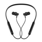 ME-T15 Waterproof Sweatproof Neckband Bluetooth 5.0 Wireless Headphones – Black