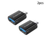2PCS/Pack LENTION C3s USB-C to USB 3.0 Adapter Type-C Male to USB Female OTG Converter