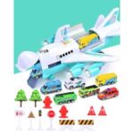 Kids Toy Car Plane Set Alloy Police Engineering Car Model Bus Truck Car Construction Toy – City Series