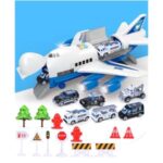 Kids Toy Car Plane Set Alloy Police Engineering Car Model Bus Truck Car Construction Toy – Police Series