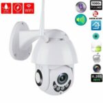 2MP Outdoor Waterproof Wireless Remote Monitoring Camera 1080P – As Shown//US Plug