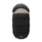 Baby Stroller Winter Sleeping Bag Newborn Windproof Sleeping Sack – Black