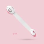 5Pcs Baby Toddler Safety Locks for Drawer Cupboard Wardrobe Fridge – Pink