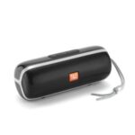 Portable Bluetooth Speaker Wireless Outdoor Stereo Super Bass MP3 Player FM Radio TF Card Player – Black