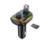FM Radio Bluetooth 5.0 USB Type – C Car Phone Charger PD 18W Fast Charging TF Card MP3 Player