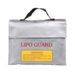 240 * 180 * 65mm Fireproof Explosionproof Lipo Battery  Portable Heat Resistant Pouch Safe Bag
