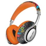 BLUEDIO A2 Over-ear Wireless Bluetooth Stereo Headphone with Mic – Doodle