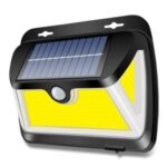 LED Waterproof Outdoor Wall LED Solar Light Body Motion Sensor Lamp for Garden Lighting
