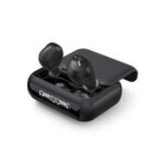 TWS Bluetooth LED Display Sliding Cover Wireless Headsets – Black