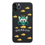 Animal Pattern Printing Liquid Silicone Phone Case for iPhone 12 Pro/12 Max 6.1 inch – Dragon