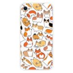 Cute Pattern Printing Soft TPU Protective Case for iPhone SE (2nd Generation)/7/8 – Animal