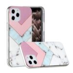 Protective Case Marble Pattern IMD TPU Cover for iPhone 12 Pro Max 6.7 inch – Style A