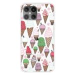 Pattern Printing TPU Soft Phone Cover for iPhone 12 Pro Max 6.7 inch – Colorful Ice Cream