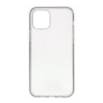 Soft TPU Mobile Phone Case for iPhone 12 Pro/12 Max 6.1 inch – Transparent Black