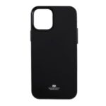 MERCURY GOOSPERY Glitter Powder TPU Cell Phone Cover for iPhone 12 5.4-inch – Black