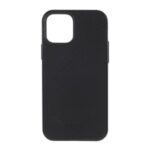 MERCURY GOOSPERY Style Lux Textured TPU Cover for iPhone 12 5.4-inch – Black