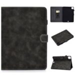 Solid Color Leather Tablet Protective Shell for iPad Air 4 10.8 inch (2020) – Black