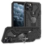 Armor Guard Detachable 2-in-1 Kickstand TPU+PC Hybrid Phone Cover for iPhone 11 Pro 5.8 inch – Black