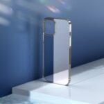 BASEUS Glitter Series Plating Hard PC Protective Phone Case for iPhone 12 Pro Max 6.7 inch – Silver