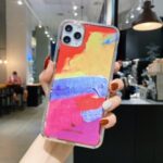 Painting Style IMD TPU Phone Case for iPhone 12 Pro/12 Max 6.1 inch – Style A