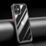 Drop-resistant PC + TPU Case [Precise Cutout] for iPhone 12 5.4 inch – Black