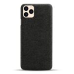 Cloth Texture Hard PC Case for iPhone 12 Max 6.1 inch – Black