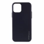 MERCURY GOOSPERY Sky Series Slide Card Slot PC TPU Phone Cover for iPhone 12 5.4-inch – Black