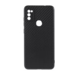 Carbon Fiber TPU Cell Phone Case for Samsung Galaxy M51