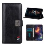 With Wallet Unique Leather Shell for Samsung Galaxy S20 Fan Edition/S20 Lite – Black