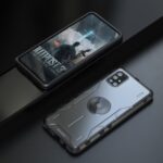 Magic Shield Aluminum Alloy + Silicone Mobile Phone Shell for Samsung Galaxy A51 SM-A515 – Black