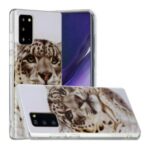 Pattern Printing IMD TPU Back Case for Samsung Galaxy Note 20/Note 20 5G – Leopard