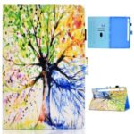 Printing Skin Leather with Card Holder Tablet Shell for Samsung Galaxy Tab S7 T870 – Life Tree