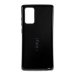 IFACE MALL PC + TPU Combo Case Accessory Glossy Shell for Samsung Galaxy Note 20/Note 20 5G – Black