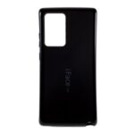 IFACE MALL PC + TPU Combo Cover Accessory Glossy Shell for Samsung Galaxy Note20 Ultra/Note20 Ultra 5G – Black
