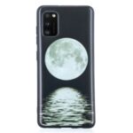 Pattern Printing Matte TPU Back Case for Samsung Galaxy A41 (Global Version) – Moon