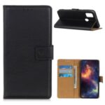 Wallet Leather Stand Case for Samsung Galaxy M51 – Black