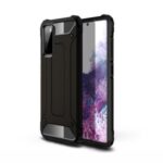 Armor Guard Plastic + TPU Hybrid Case for Samsung Galaxy S20 Lite/S20 Fan Edition – Black