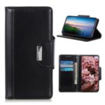 PU Leather Stylish Design Mobile Phone Case for Sony Xperia 5 II – Black